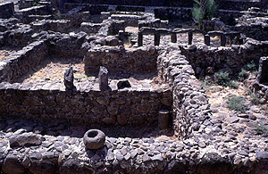 迦百农的一座房屋的废墟可以追溯到耶稣的时代