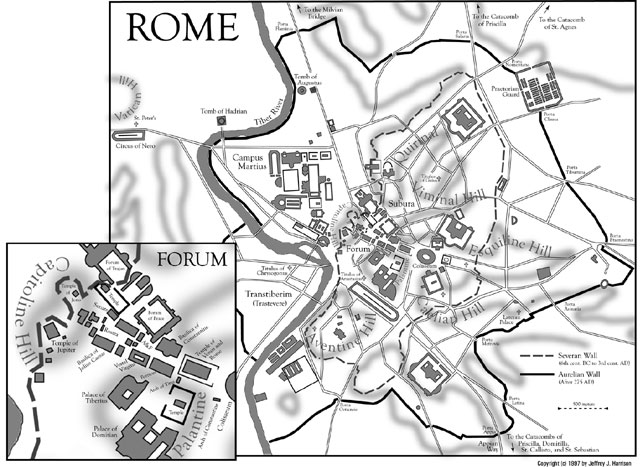 Map of Ancient Rome