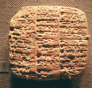 Cuneiform Tablet