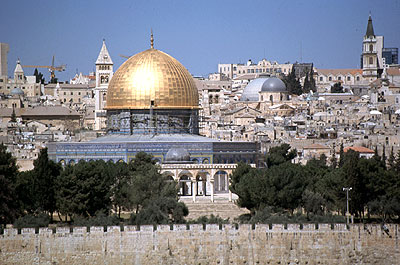 The Dome of the Rock in Jerusalem